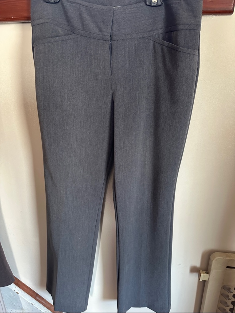 Elle Gray Tailored Dress Pants